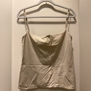 lululemon Wundermost Spaghetti-Strap Cami Tank Top Mojave Tan Medium